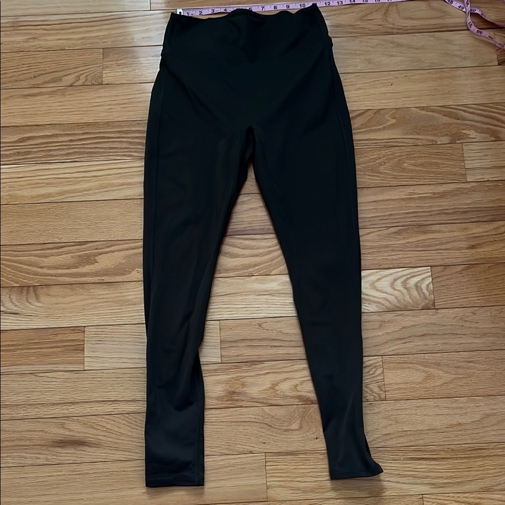 Fabletics Camo Green High-Waisted Leggings